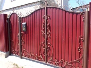 Калитка - пример 1 фото в Чкаловске