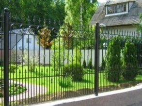 Кованые заборы на ленточном фундаменте 80 метров фото в Чкаловске